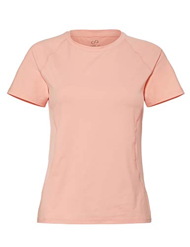 CARE OF by PUMA Camiseta de entrenamiento de manga corta para mujer, Rosa (Peach Bud), 36, Label: XS