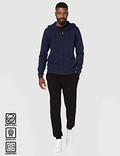 CARE OF by PUMA Chándal con forro polar y dobladillo para hombre, Negro (Black), S, Label: S