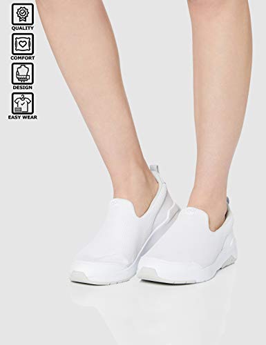 Care of by PUMA Slip on Runner 2 Low-Top Sneakers, Blanco (White-Glacier Gray), 38 EU Care of by PUMA Slip on Runner 2 Low-Top Sneakers, Blanco (White-Glacier Gray), 38 EU