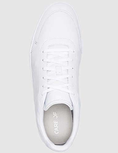 CARE OF by PUMA Zapatillas bajas en cuero para hombre, Blanco White, 42.5 EU CARE OF by PUMA Zapatillas bajas en cuero para hombre, Blanco White, 42.5 EU