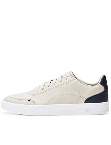 CARE OF by PUMA Zapatillas bajas en cuero para mujer, Beige, 40.5 EU