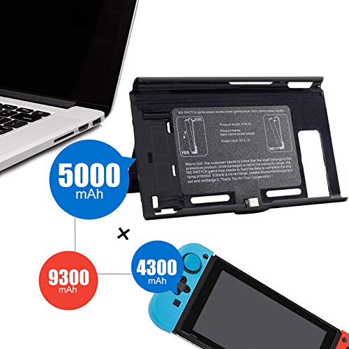 Cargador Portátil de Energía del Banco,DOYO Cargador Portátil Movil para Nintendo Switch y Teléfono Inteligente,Cambie el Cargador Inalámbrico con Soporte y Ranura para Tarjeta de Juego Cargador Portátil de Energía del Banco,DOYO Cargador Portátil Movil para Nintendo Switch y Teléfono Inteligente,Cambie el Cargador Inalámbrico con Soporte y Ranura para Tarjeta de Juego