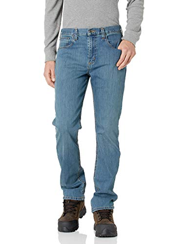 Carhartt Rugged Flex Relaxed Straight Jeans, Coldwater, W34/L32 para Hombre