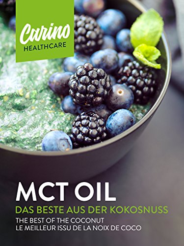 Carino MCT - Aceite de coco 100 % en botella de cristal con sabor neutro C8 C10 Carino MCT - Aceite de coco 100 % en botella de cristal con sabor neutro C8 C10