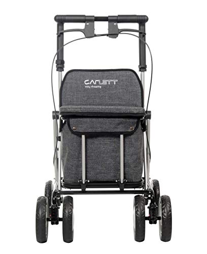 Carlett 900 - Andador con Carro de Compras, Gris Carlett 900 - Andador con Carro de Compras, Gris