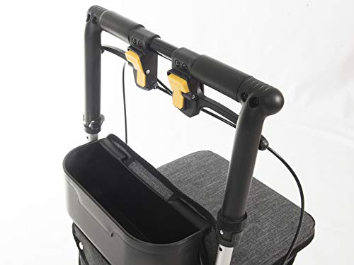 Carlett 900 - Andador con Carro de Compras, Gris Carlett 900 - Andador con Carro de Compras, Gris