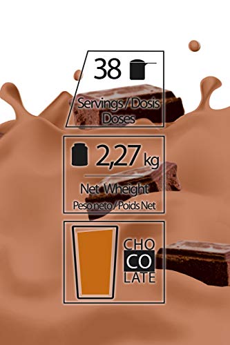CARNICODE 2270 gr (CHOCOLATE 2,27Kg / 5Lbs) es la mejor proteína de carne del mercado, 100% hidrolizado de proteína aislada de carne magra de ternera,