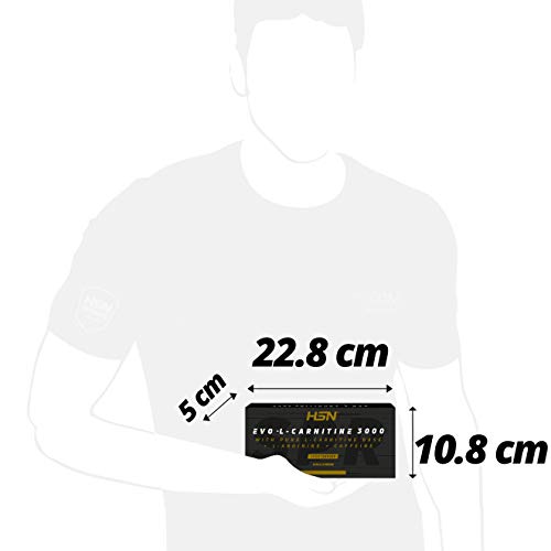 Carnitina Líquida de HSN Evo L Carnitine 3000 | Suplemento para Perder Peso | Fat burner con Arginina + Cafeína | Vegetariano, Sin Gluten, Sin Lactosa, Sabor Frutos Salvajes, 20 Viales de 10ml Carnitina Líquida de HSN Evo L Carnitine 3000 | Suplemento para Perder Peso | Fat burner con Arginina + Cafeína | Vegetariano, Sin Gluten, Sin Lactosa, Sabor Frutos Salvajes, 20 Viales de 10ml