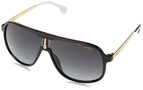 Carrera 1007/S 9O 807 Gafas de sol, Negro (BLACK/DARK GREY SF), 62 Unisex-Adulto