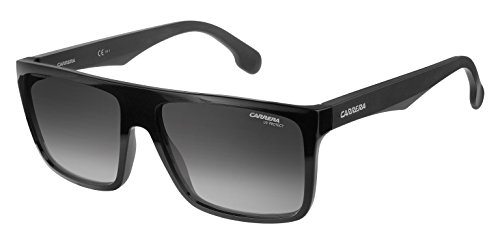Carrera 5039/S 9O 807 Gafas de sol, Negro (Black/Dark Grey Sf), 58 Unisex-Adulto Carrera 5039/S 9O 807 Gafas de sol, Negro (Black/Dark Grey Sf), 58 Unisex-Adulto