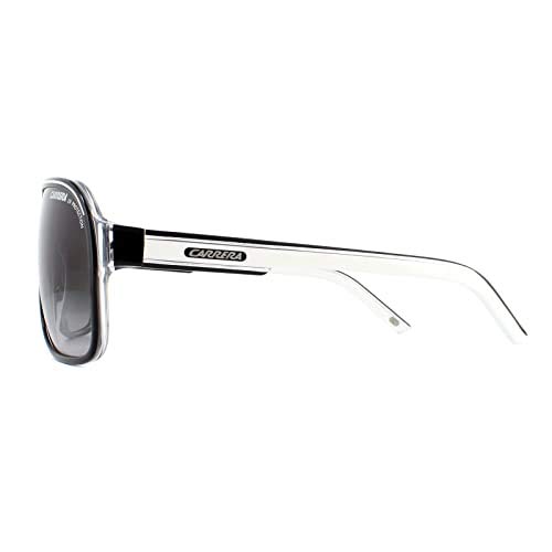 Carrera Grand Prix 2 9O T4M Gafas de sol, Negro (Black White/Grey Gradient), 64 Unisex Adulto Carrera Grand Prix 2 9O T4M Gafas de sol, Negro (Black White/Grey Gradient), 64 Unisex Adulto