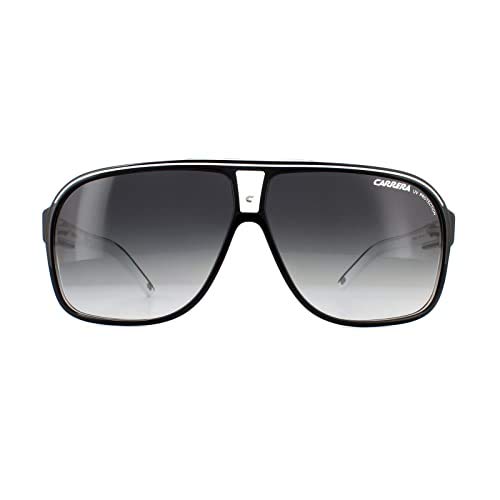 Carrera Grand Prix 2 9O T4M Gafas de sol, Negro (Black White/Grey Gradient), 64 Unisex Adulto Carrera Grand Prix 2 9O T4M Gafas de sol, Negro (Black White/Grey Gradient), 64 Unisex Adulto