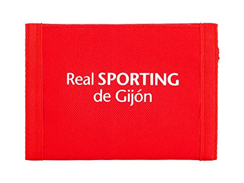 Cartera Billetera con Cabecera de Oficial Real Sporting de Gijón, 125x95mm