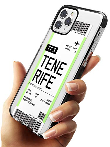 Case Warehouse embarque Personalizada Bono de Entrada: Tenerife Black Impact Funda para iPhone 11 Pro TPU Protector Ligero Phone Protectora con Personalizado Case Warehouse embarque Personalizada Bono de Entrada: Tenerife Black Impact Funda para iPhone 11 Pro TPU Protector Ligero Phone Protectora con Personalizado