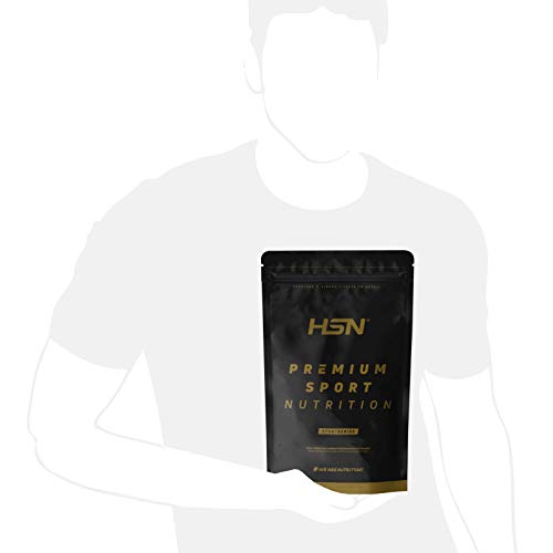 Caseína Micelar de HSN Evocasein 2.0 | Proteína para Antes de Dormir, Liberación Lenta de Aminoácidos durante la Noche | Vegetariana, Sin Gluten, Sabor Banana, 500 gr