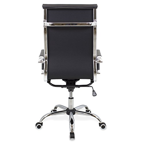 CashOffice - Silla de Oficina PU, Silla de Escritorio Giratoria y Regulable en altura (Varios Colores) (Negra) CashOffice - Silla de Oficina PU, Silla de Escritorio Giratoria y Regulable en altura (Varios Colores) (Negra)