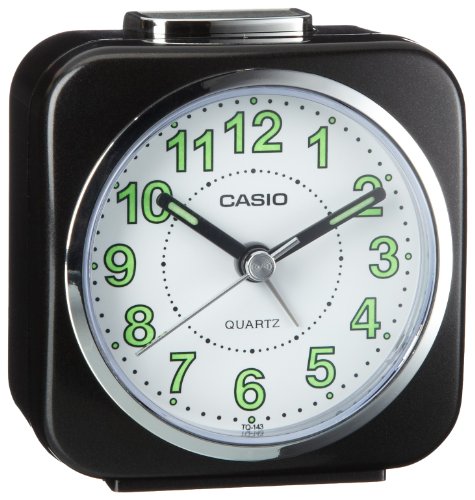 Casio Collection Reloj Despertador, Negro