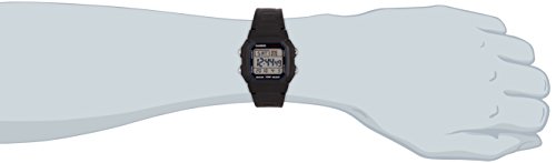 Casio Collection W-800H-1AVES, Reloj Digital Unisex, Negro