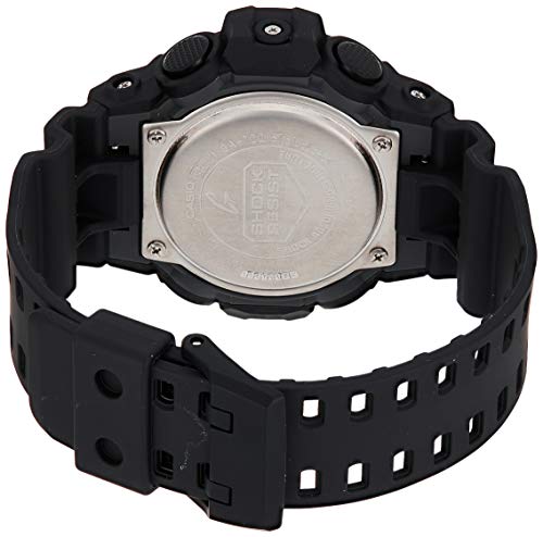 Casio G-SHOCK Reloj Analógico-Digital, 20 BAR, Negro, para Hombre, GA-100-1A1ER Casio G-SHOCK Reloj Analógico-Digital, 20 BAR, Negro, para Hombre, GA-100-1A1ER