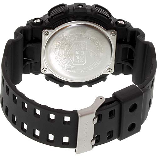 Casio G-SHOCK Reloj Analógico-Digital, 20 BAR, Negro, para Hombre, GA-100C-1A3ER Casio G-SHOCK Reloj Analógico-Digital, 20 BAR, Negro, para Hombre, GA-100C-1A3ER
