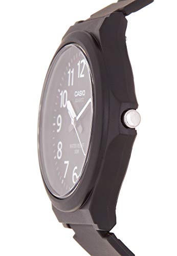 Casio Reloj Analógico para Hombre de Cuarzo con Correa en Plástico MW-240-1BVEF Casio Reloj Analógico para Hombre de Cuarzo con Correa en Plástico MW-240-1BVEF