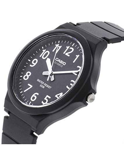 Casio Reloj Analógico para Hombre de Cuarzo con Correa en Plástico MW-240-1BVEF Casio Reloj Analógico para Hombre de Cuarzo con Correa en Plástico MW-240-1BVEF
