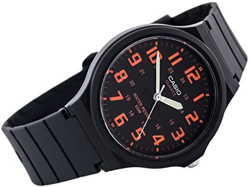 Casio Reloj Analógico para Hombre de Cuarzo con Correa en Plástico MW-240-4BVEF