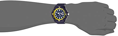 Casio Reloj Analógico para Hombre de Cuarzo con Correa en Resina MRW-200HC-2BVEF