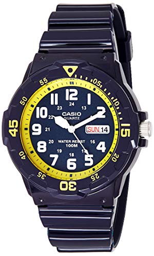 Casio Reloj Analógico para Hombre de Cuarzo con Correa en Resina MRW-200HC-2BVEF Casio Reloj Analógico para Hombre de Cuarzo con Correa en Resina MRW-200HC-2BVEF