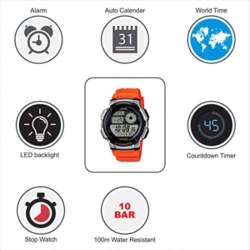 Casio Reloj de Pulsera AE-1000W-4AVEF Casio Reloj de Pulsera AE-1000W-4AVEF