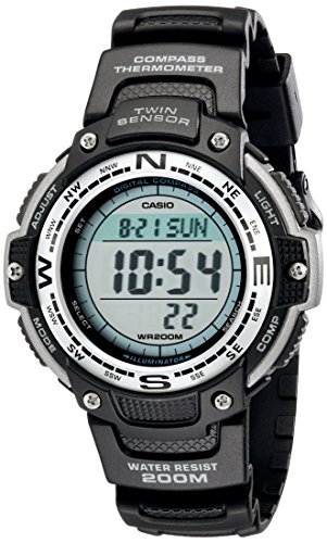 Casio Reloj Digital Negro SGW100-1V para Hombre con Sensor Doble Casio Reloj Digital Negro SGW100-1V para Hombre con Sensor Doble