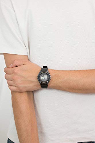 Casio Reloj Digital para Unisex de Cuarzo con Correa en Plástico W-216H-1BVEF Casio Reloj Digital para Unisex de Cuarzo con Correa en Plástico W-216H-1BVEF