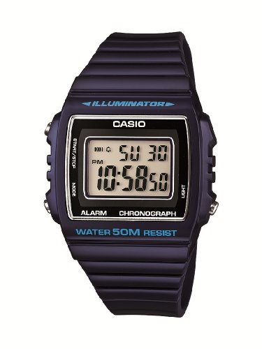 Casio Reloj Digital para Unisex de Cuarzo con Correa en Resina W-215H-2AVEF Casio Reloj Digital para Unisex de Cuarzo con Correa en Resina W-215H-2AVEF