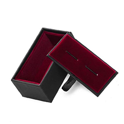 Casos Rojo de la mancuerna Caso de demostración cómo Las Ventas de Gemelos Caja de Regalo para los Hombres Moda Packaging & Display Casos Rojo de la mancuerna Caso de demostración cómo Las Ventas de Gemelos Caja de Regalo para los Hombres Moda Packaging & Display
