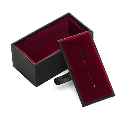 Casos Rojo de la mancuerna Caso de demostración cómo Las Ventas de Gemelos Caja de Regalo para los Hombres Moda Packaging & Display Casos Rojo de la mancuerna Caso de demostración cómo Las Ventas de Gemelos Caja de Regalo para los Hombres Moda Packaging & Display