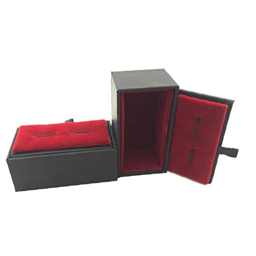 Casos Rojo de la mancuerna Caso de demostración cómo Las Ventas de Gemelos Caja de Regalo para los Hombres Moda Packaging & Display Casos Rojo de la mancuerna Caso de demostración cómo Las Ventas de Gemelos Caja de Regalo para los Hombres Moda Packaging & Display