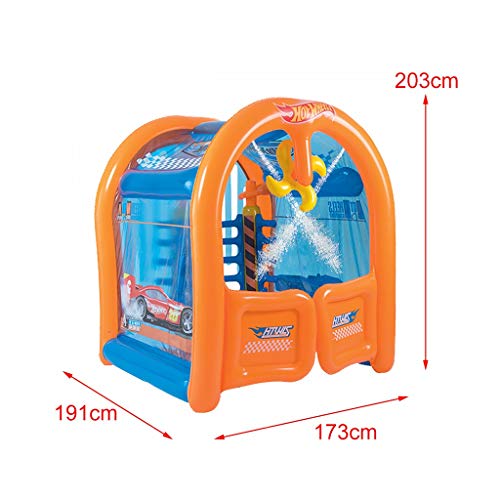 Castillos hinchables Para Niños De Interior Hogar para Niños Trampolín Parque Infantil Piscina Infantil Inflable Juguetes para Niños Y Niñas Casa De Juegos Inflable (Color : B, Size : 104 * 137cm)