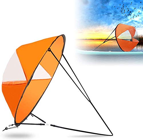 CattleBie 42" Barcos de Vela Kayak viento remo de canoa a remo Accesorios viento se pliegan Vela, compacto y portátil CattleBie 42" Barcos de Vela Kayak viento remo de canoa a remo Accesorios viento se pliegan Vela, compacto y portátil