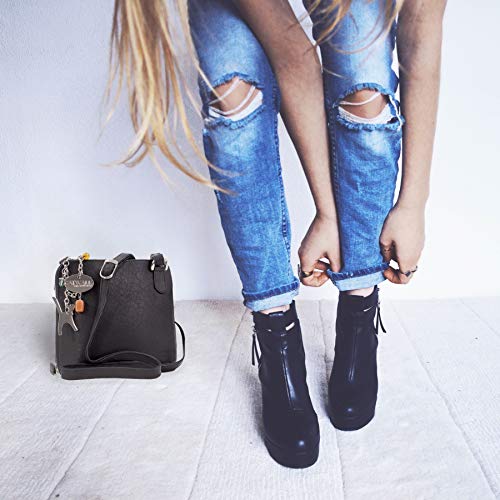 CATWALK COLLECTION - LENA - Bolso bandolera - Cuero - Tostado CATWALK COLLECTION - LENA - Bolso bandolera - Cuero - Tostado