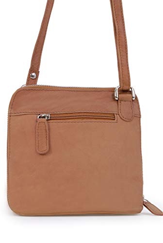 CATWALK COLLECTION - LENA - Bolso bandolera - Cuero - Tostado CATWALK COLLECTION - LENA - Bolso bandolera - Cuero - Tostado
