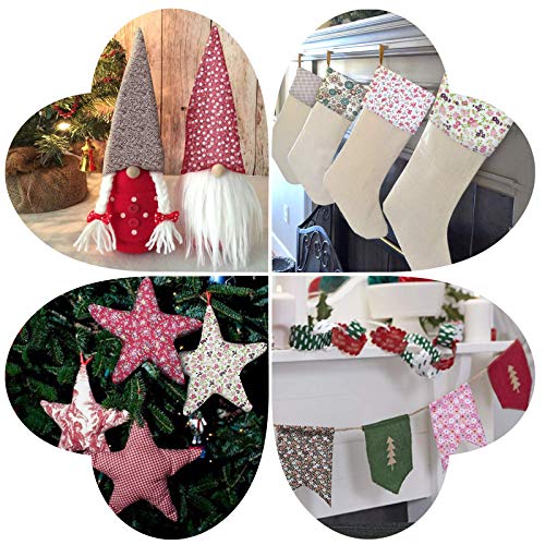 CAVEEN 9 Piezas 50 cm x 50 cm Tela de Algodón con Estampado Floral, con Cinta elástica y Puente de la Nariz,para Costura, Manualidades, Álbumes de Recortes y Manualidades (Marrón, 50 x 50cm) CAVEEN 9 Piezas 50 cm x 50 cm Tela de Algodón con Estampado Floral, con Cinta elástica y Puente de la Nariz,para Costura, Manualidades, Álbumes de Recortes y Manualidades (Marrón, 50 x 50cm)