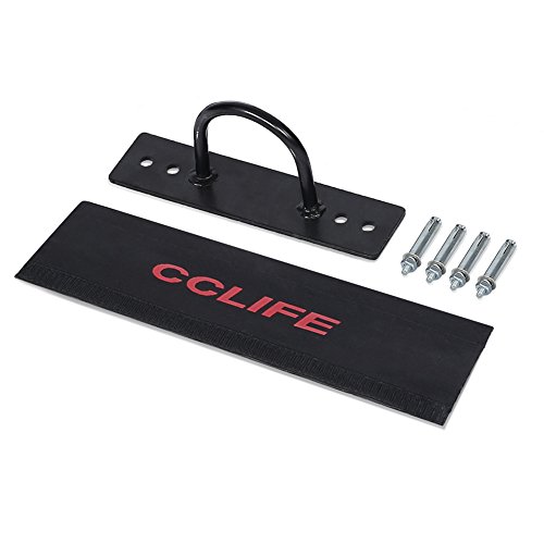 CCLIFE Cuerda de Batalla Entrenamiento Battle Rope Cuerda Batalla Crossfit 9m 12m 15m Diámetro 38mm, Tamaño:9M Cuerda Batalla Negra con Roja CCLIFE Cuerda de Batalla Entrenamiento Battle Rope Cuerda Batalla Crossfit 9m 12m 15m Diámetro 38mm, Tamaño:9M Cuerda Batalla Negra con Roja