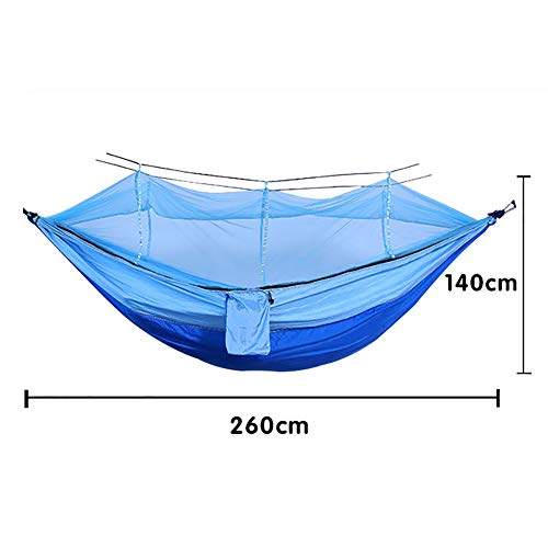 CCZMD Ultraligero Hamaca Doble Campo al Aire Libre oscilación Que acampa Sola Prima de Camping con mosquetones de Nylon eslingas,D CCZMD Ultraligero Hamaca Doble Campo al Aire Libre oscilación Que acampa Sola Prima de Camping con mosquetones de Nylon eslingas,D