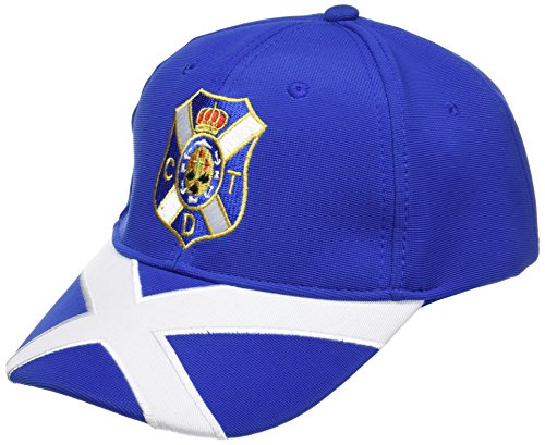 CD Tenerife Gorten Gorra, Azul/Blanco, Talla Única CD Tenerife Gorten Gorra, Azul/Blanco, Talla Única