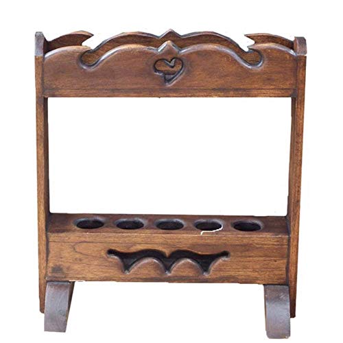 CDFD Soporte de Paraguas de Madera Maciza Soporte de Paraguas Tallado Creativo Soportes para Almacenamiento de sombrillas Sombrilla de Hotel casero, BM168-01