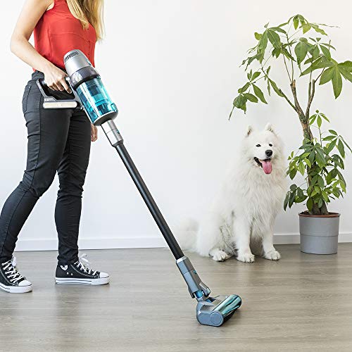 Cecotec Aspirador Escoba Sin Cable Conga Rockstar 900 X-Treme, Sin bolsa, 600 W, Potencia Succión 200aW y presión 26 KPA, 3 en 1, Motor digital, Modo automático, Hasta 90min de Autonomía, 3 accesorios Cecotec Aspirador Escoba Sin Cable Conga Rockstar 900 X-Treme, Sin bolsa, 600 W, Potencia Succión 200aW y presión 26 KPA, 3 en 1, Motor digital, Modo automático, Hasta 90min de Autonomía, 3 accesorios
