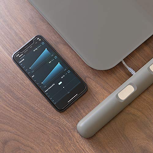 Cecotec Báscula de baño Healthy Pro Dark Grey Pro. App, Conectividad Bluetooth, Barra con sensores para medición bioimpedancia, 15 Parámetros, Diseño extraplano Cecotec Báscula de baño Healthy Pro Dark Grey Pro. App, Conectividad Bluetooth, Barra con sensores para medición bioimpedancia, 15 Parámetros, Diseño extraplano