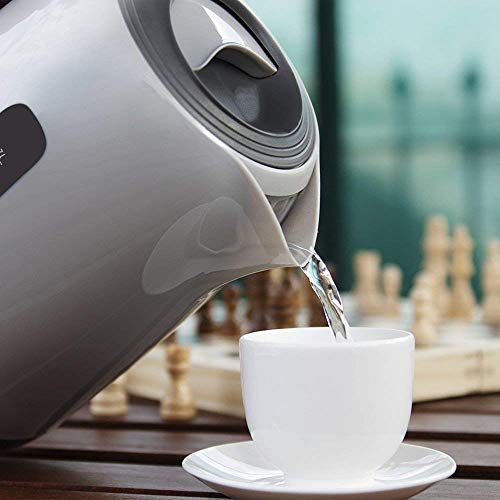 Cecotec Hervidor de Agua Eléctrico ThermoSense 170. 1,7 litros, Libre de BPA, 2200 W de Potencia, Base 360º, Filtro Antical Desmontable, Doble Sistema de Seguridad, Plástico Cecotec Hervidor de Agua Eléctrico ThermoSense 170. 1,7 litros, Libre de BPA, 2200 W de Potencia, Base 360º, Filtro Antical Desmontable, Doble Sistema de Seguridad, Plástico