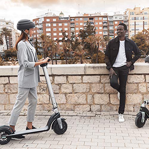 Cecotec Patinete eléctrico Bongo Serie A Connected. Potencia máxima de 700 W, App Smartphone, Batería Intercambiable, autonomía ilimitada Desde 25 km, Ruedas antirreventón de 8,5”