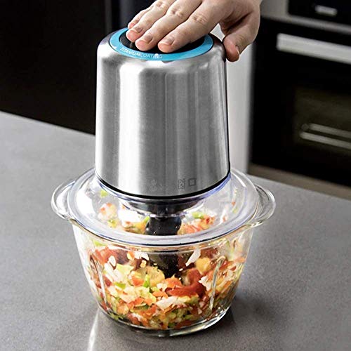 Cecotec Picadora Eléctrica TitanGlass 1000. Multifuncion (Pica, Tritura, Pulveriza, Trocea), Cuchillas Recubrimiento Titanio Desmontables, Capacidad 1l, Vidrio Resistente, 400 W Cecotec Picadora Eléctrica TitanGlass 1000. Multifuncion (Pica, Tritura, Pulveriza, Trocea), Cuchillas Recubrimiento Titanio Desmontables, Capacidad 1l, Vidrio Resistente, 400 W